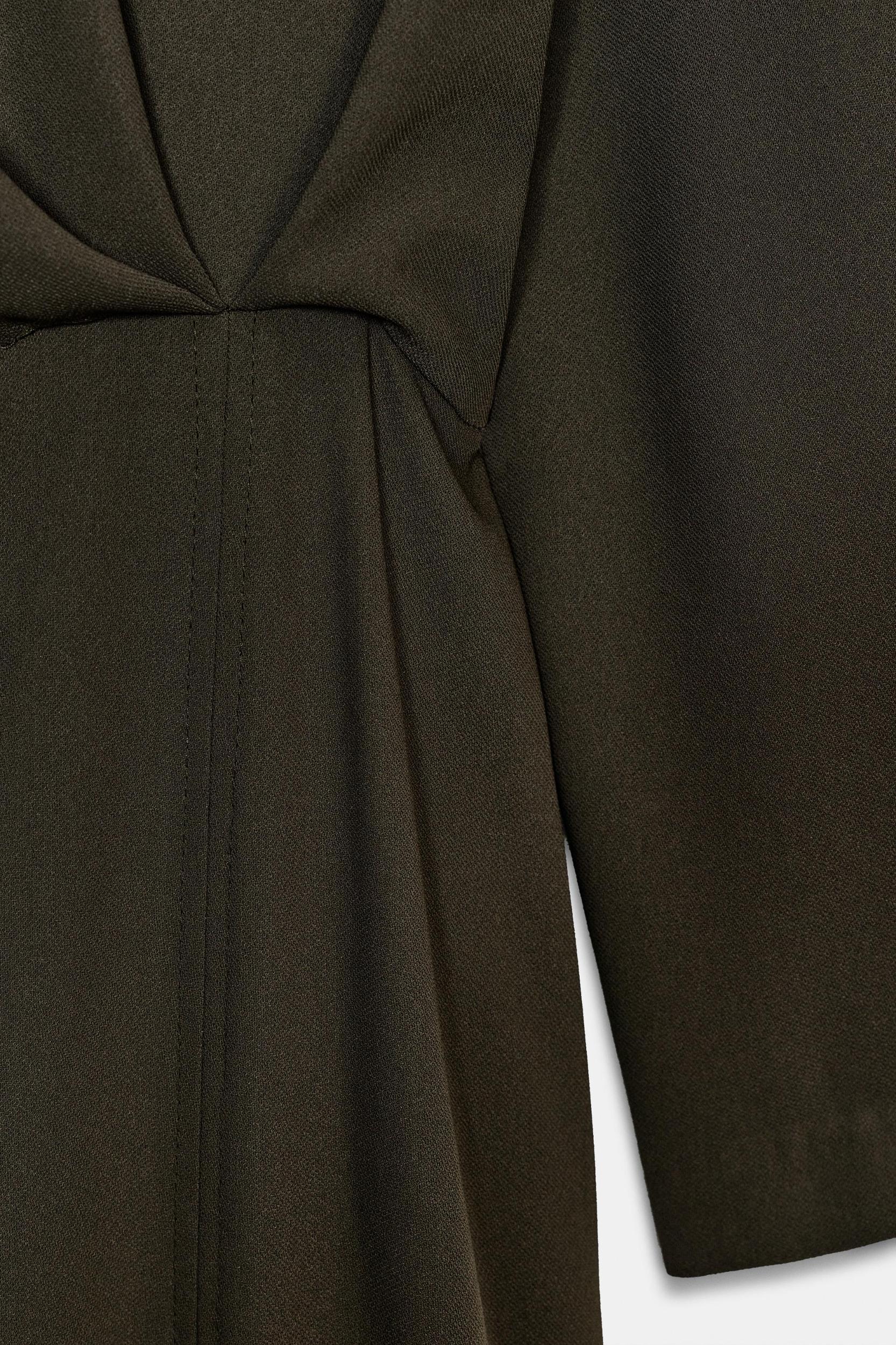 ZW COLLECTION PLEATED MIDI DRESS Product Image