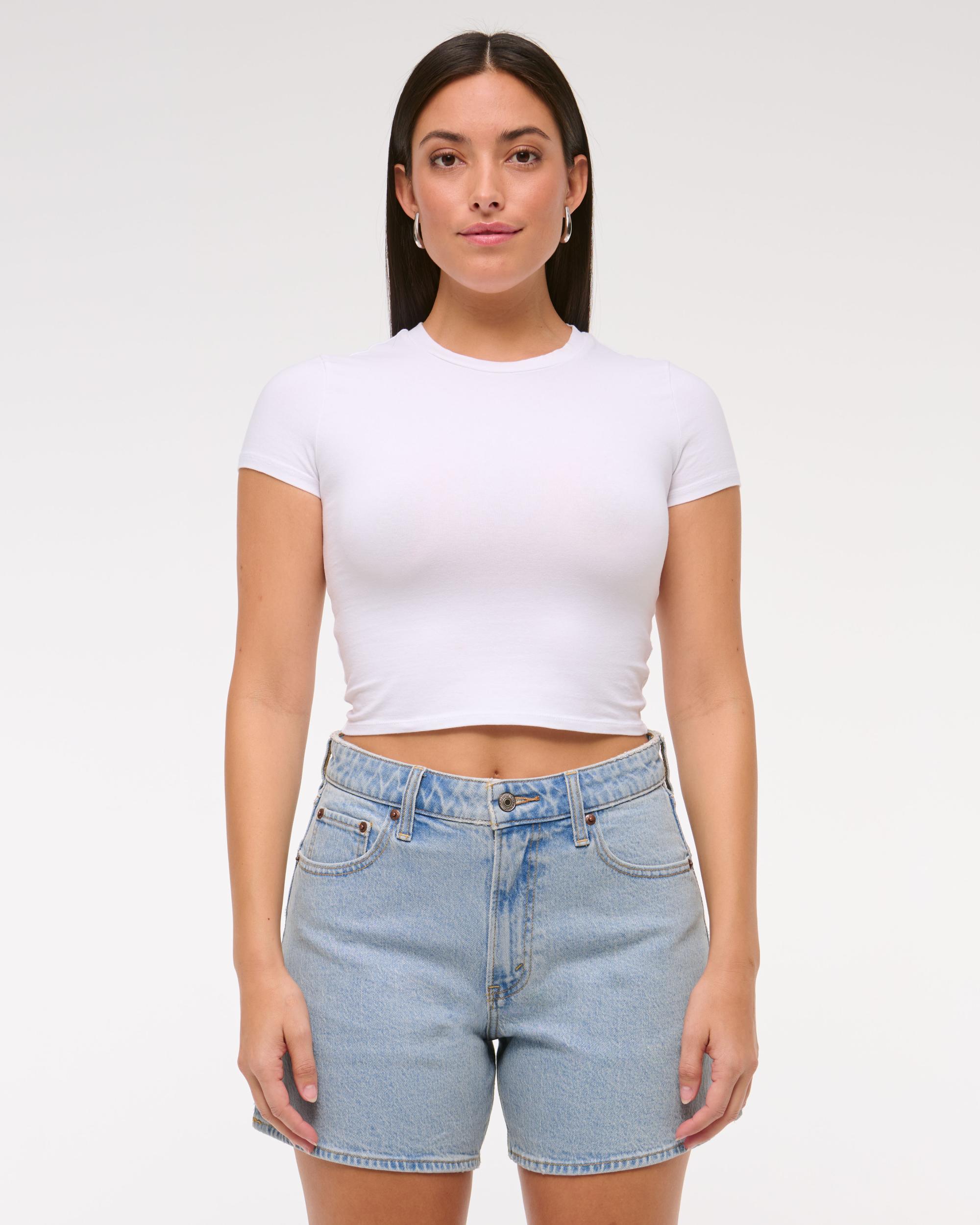 Curve Love High Rise Dad Short Product Image