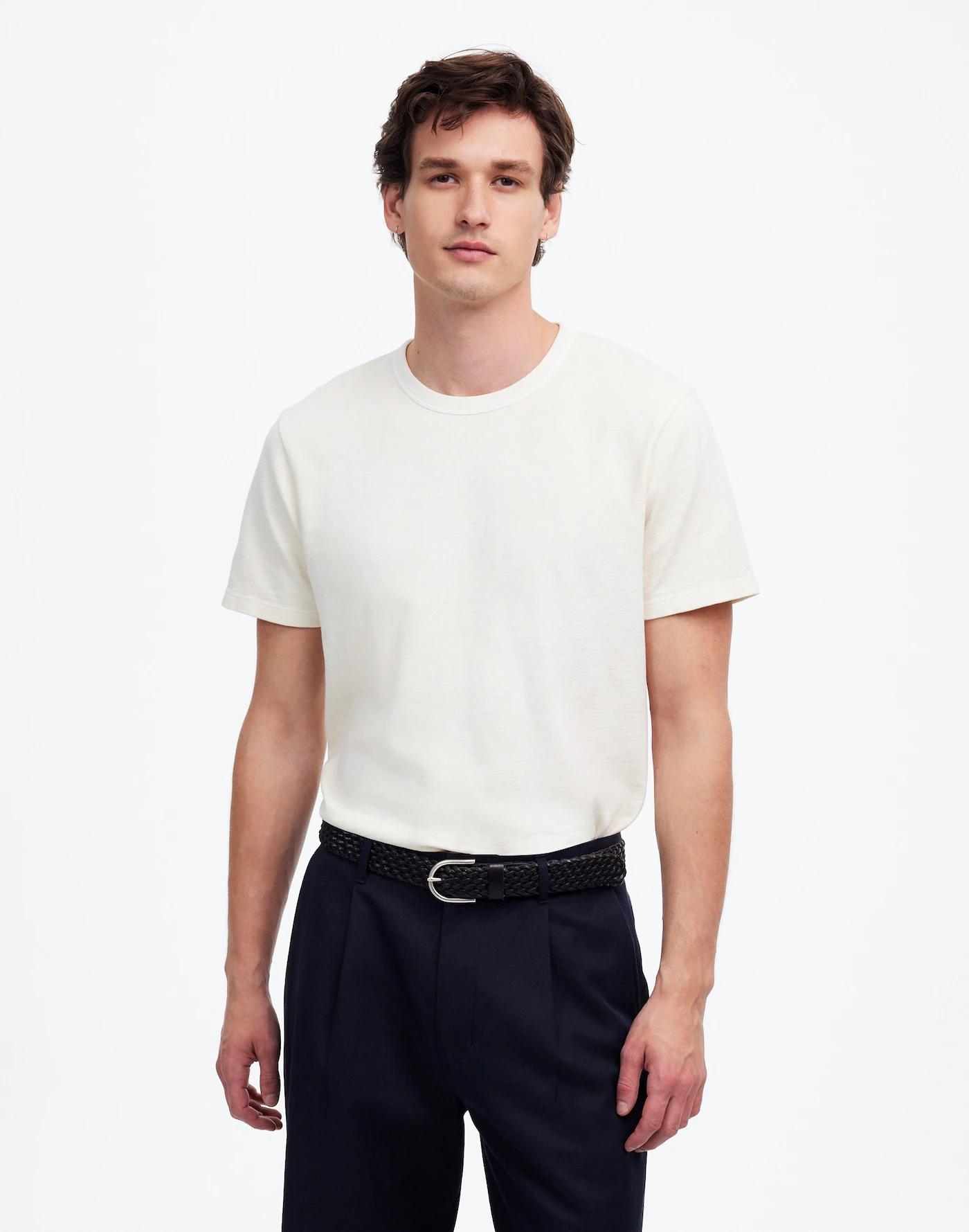 Heavyweight Slub Cotton Tee Product Image