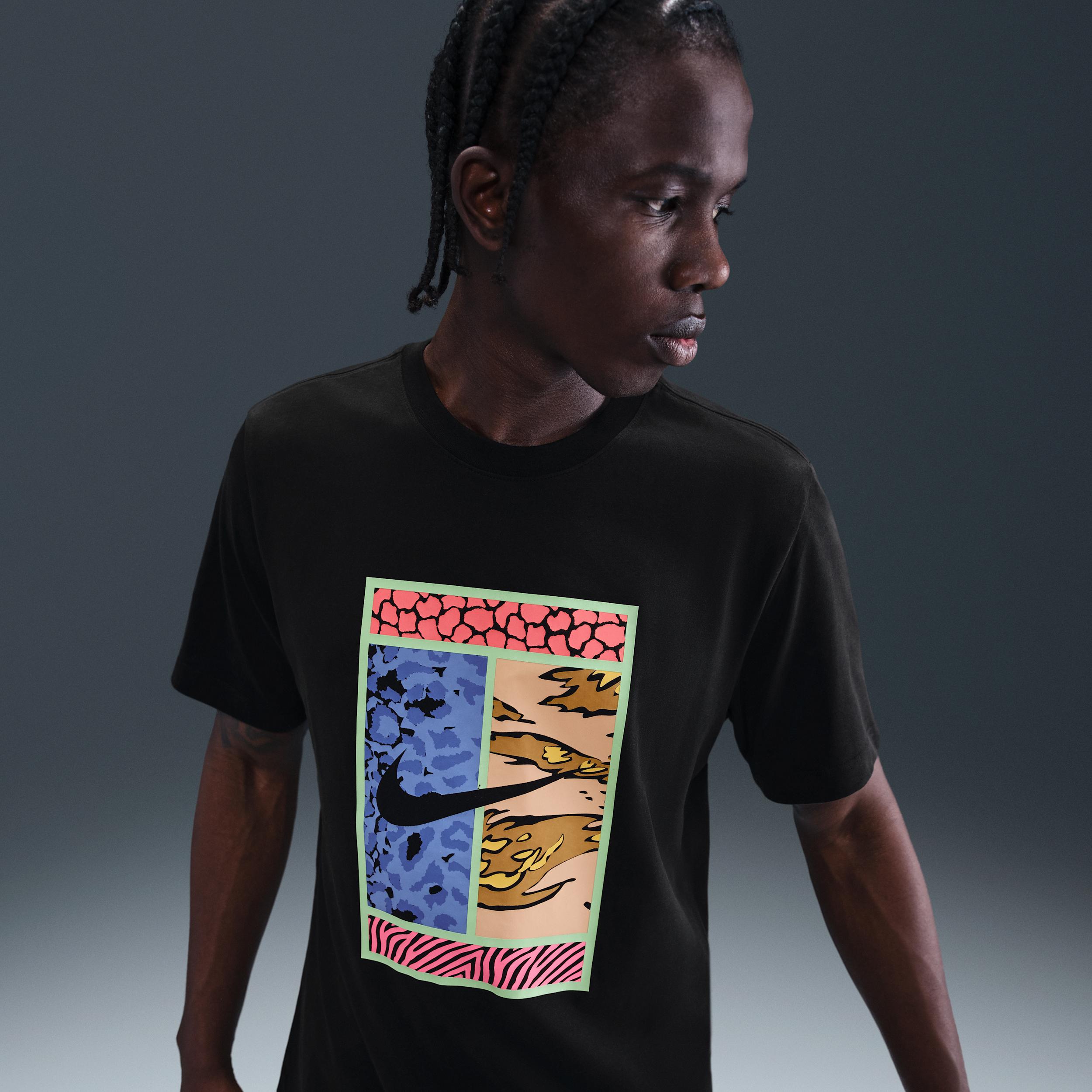 Nike Mens Court Dri-FIT Tennis T-Shirt | HV1715-010 Product Image