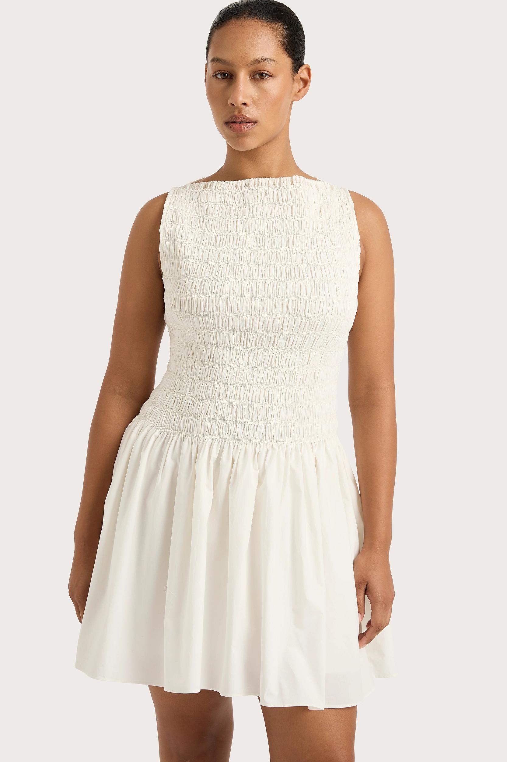 Noa Mini Dress White - Final Sale Product Image