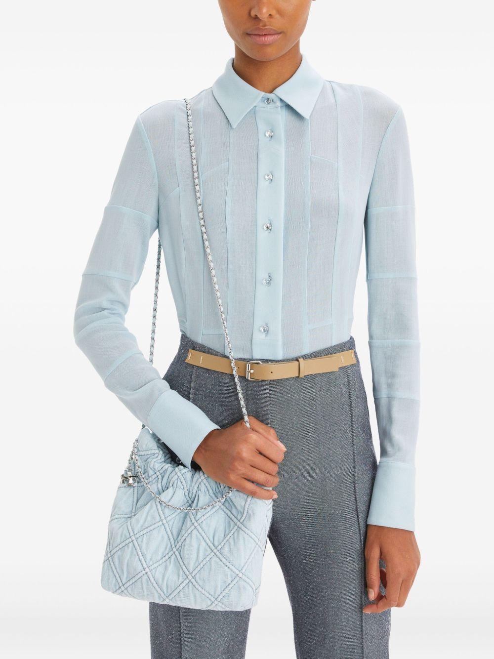 mini Fleming denim cross body bag Product Image