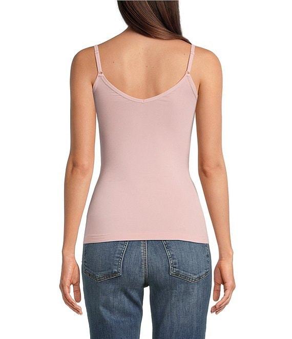 Modern Movement Solid Seamless Scoop Neck Microfiber Camisole Product Image
