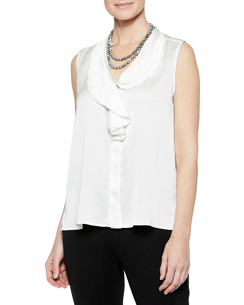 Misook Ruffle Neck Tank Top Product Image