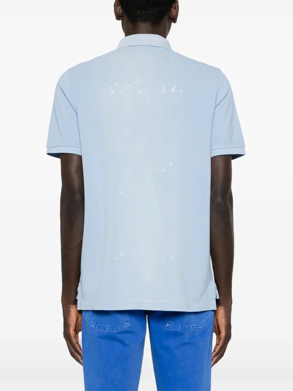 Polo Bear-embroidered polo shirt Product Image