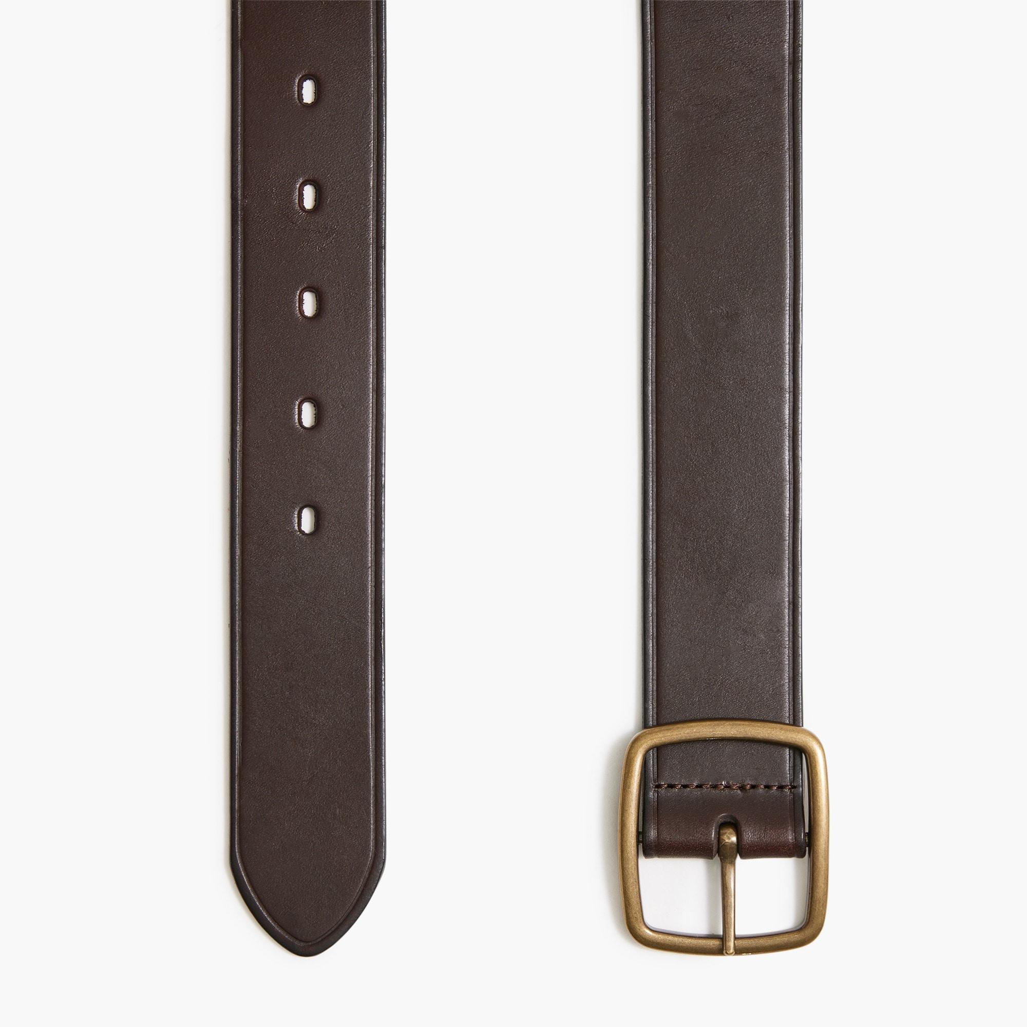 Wide leather belt Product Image