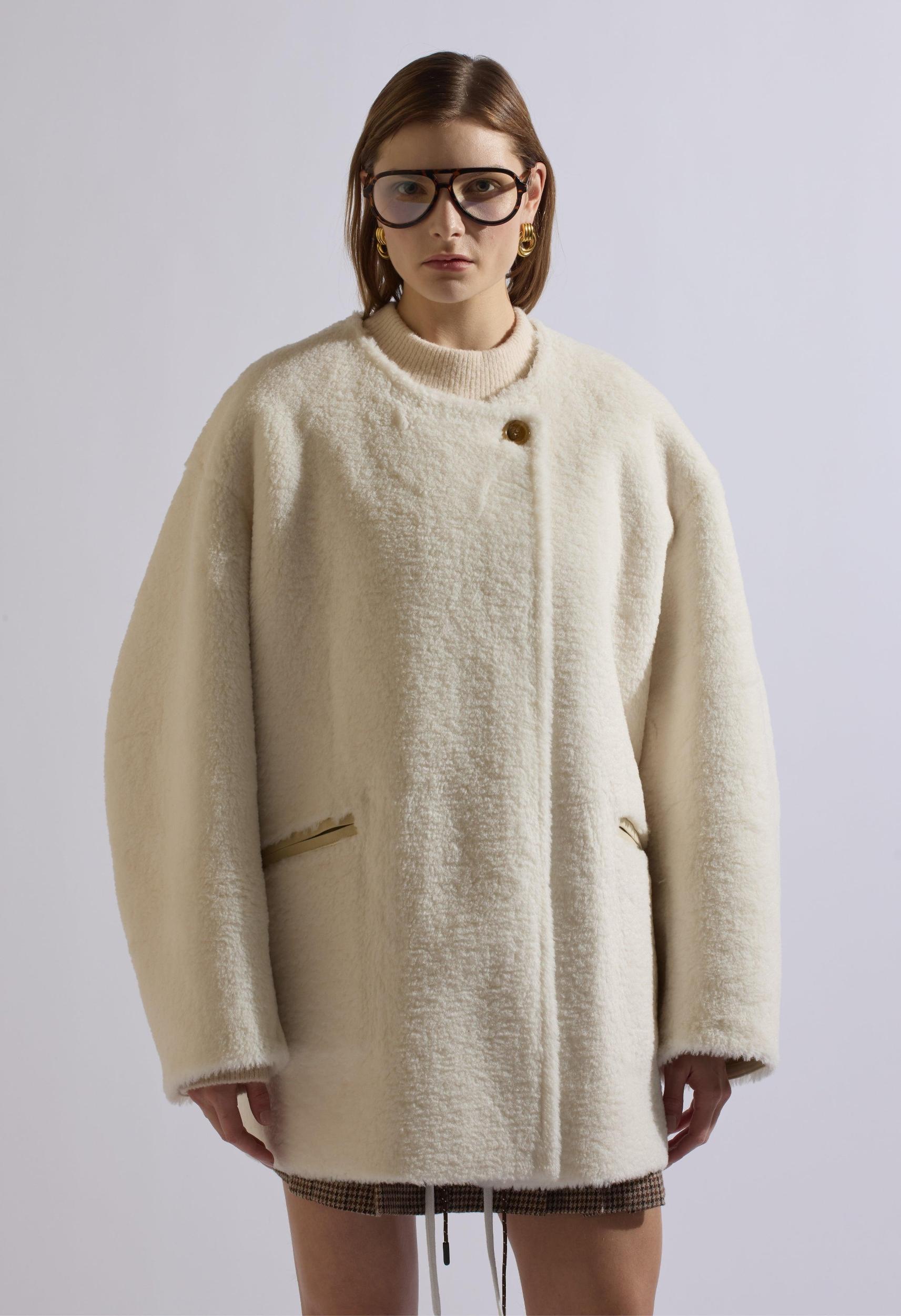 Rose Reversible Shearling Jacket Product Image