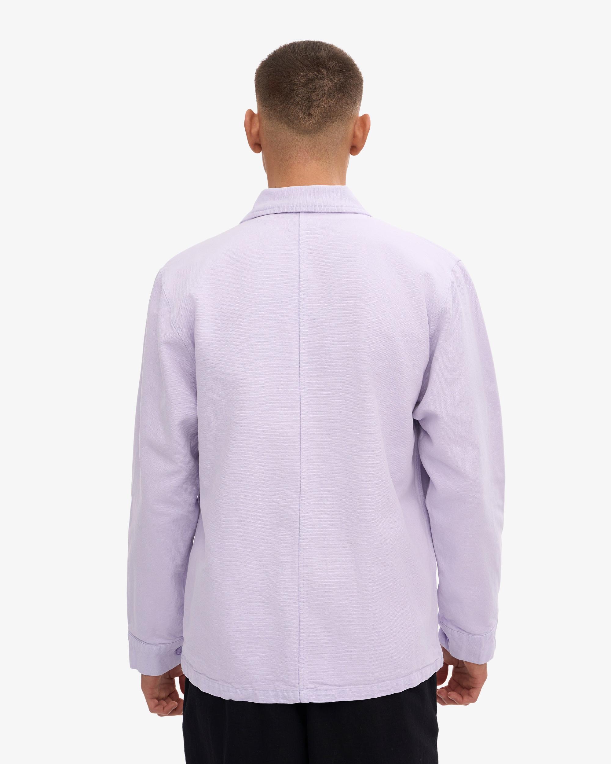 Organic Workwear Jacket - Soft Lavender Product Image