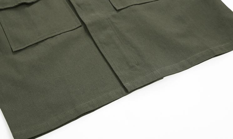 RT No. 2766 GREEN ZIP-UP COLLAR JK Product Image