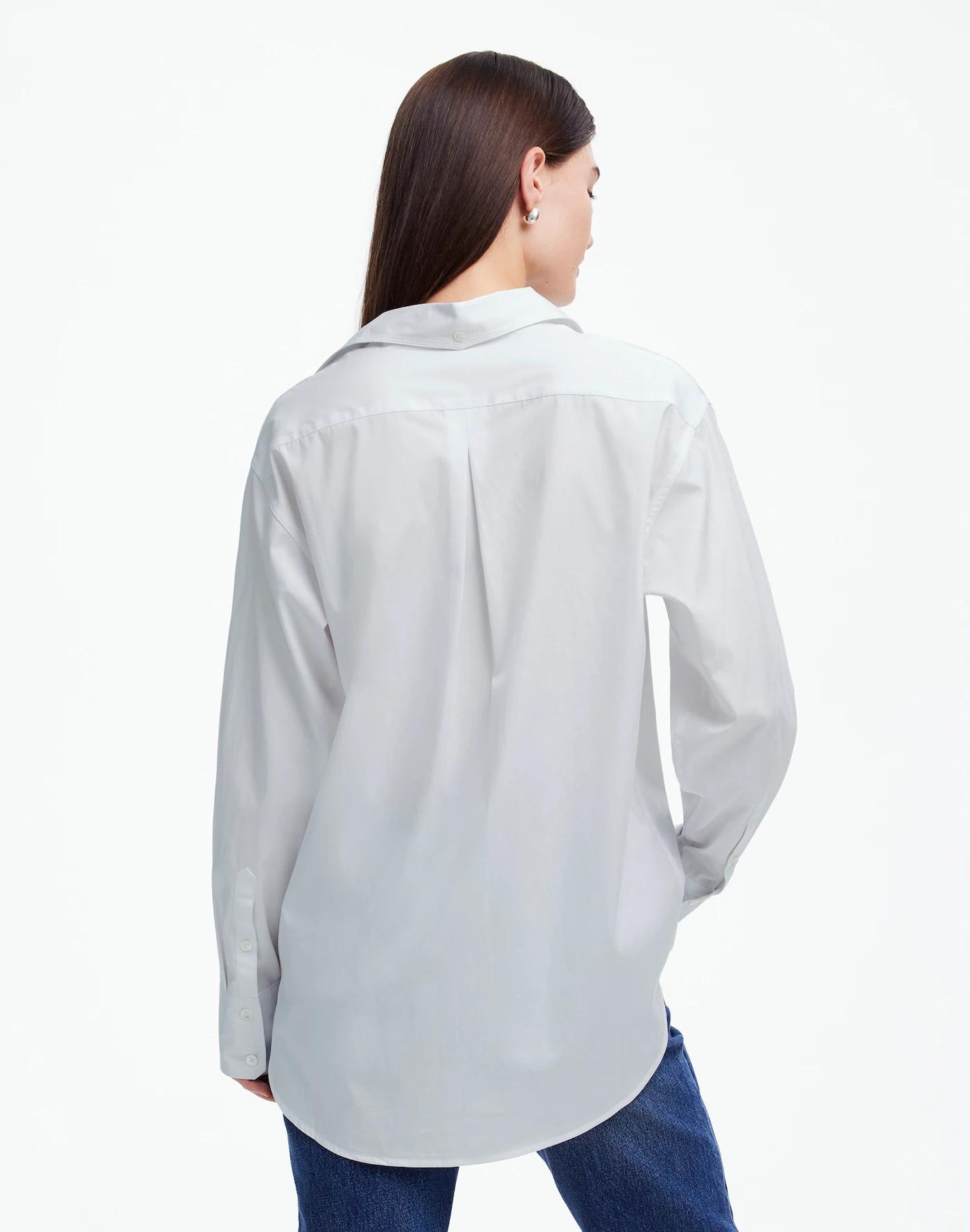 Alexa Chung for Madewell Poplin Button-Up Shirt Product Image