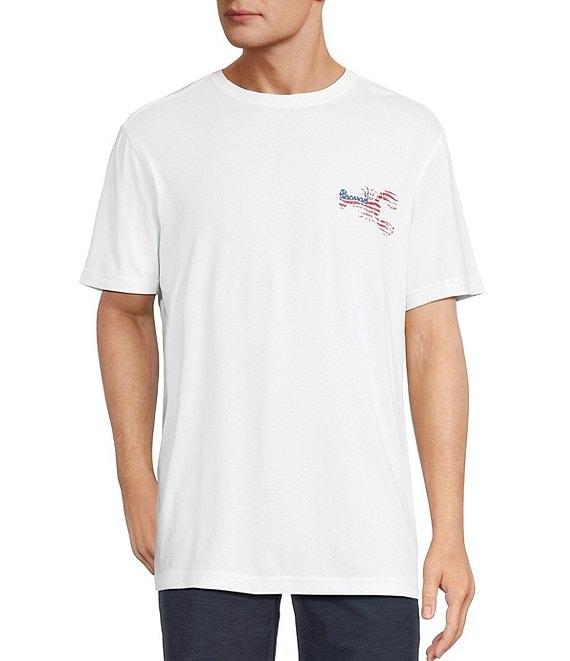 Caribbean Big & Tall Crustacean Flag Short Sleeve Graphic T-Shirt Product Image