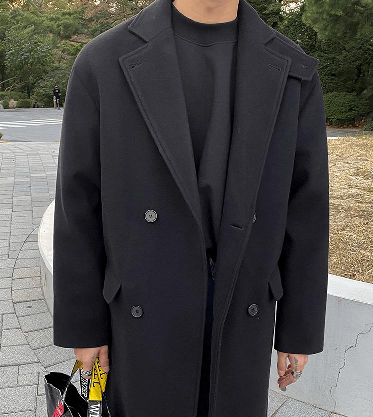 No. 3561 WOOLEN DOUBLE BREASTED COLLAR JK Product Image