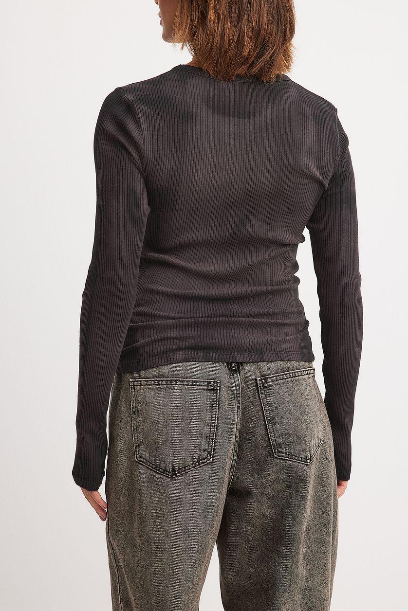 Acid Wash Rib Top Product Image