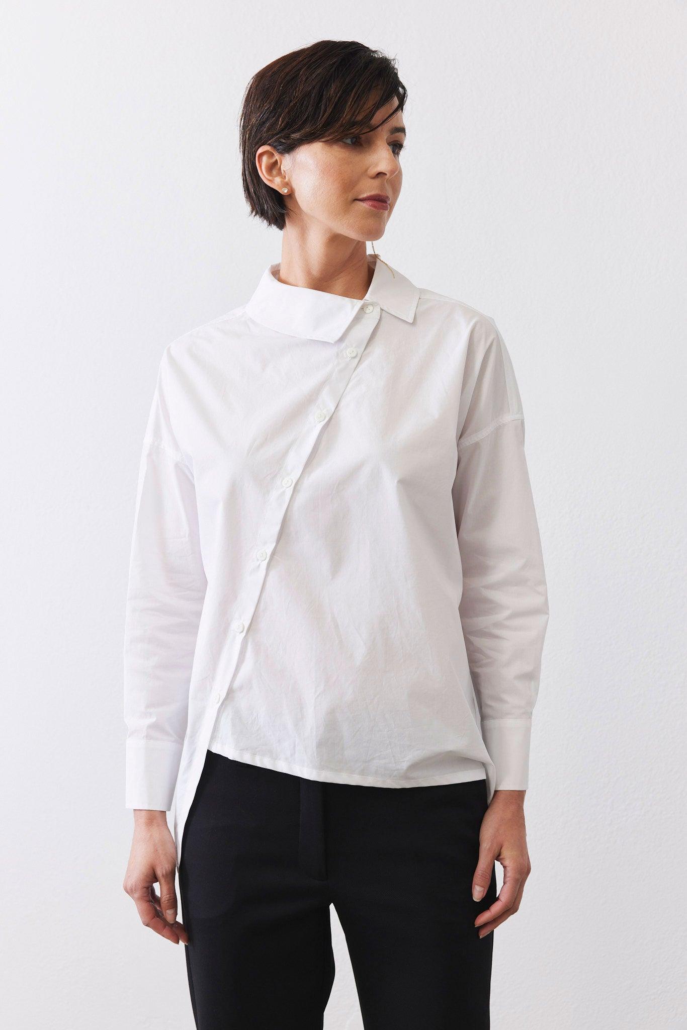 Woke Up Like This Button Down Top Product Image