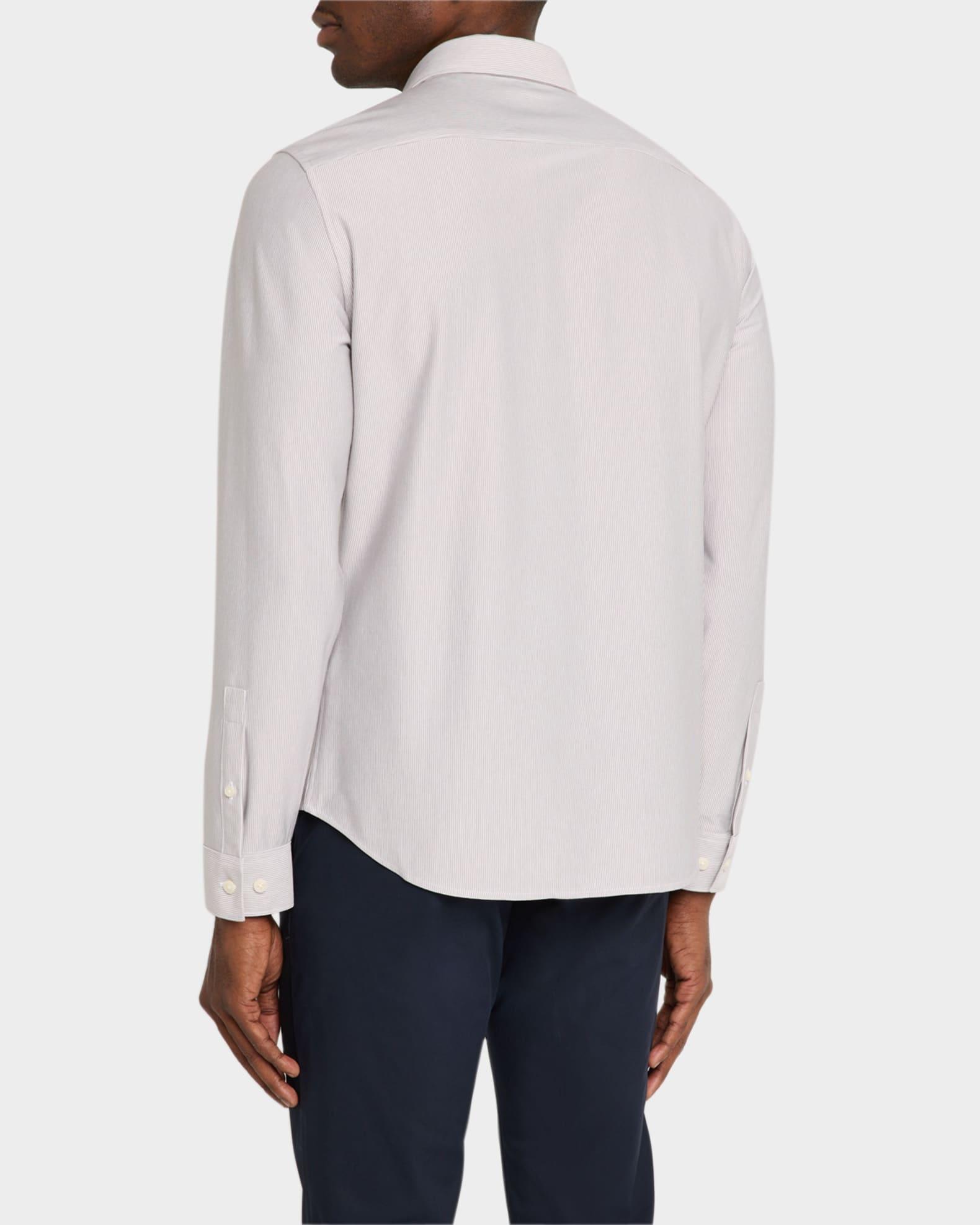Men's Sylvain Micro-Stripe Sport Shirt Product Image