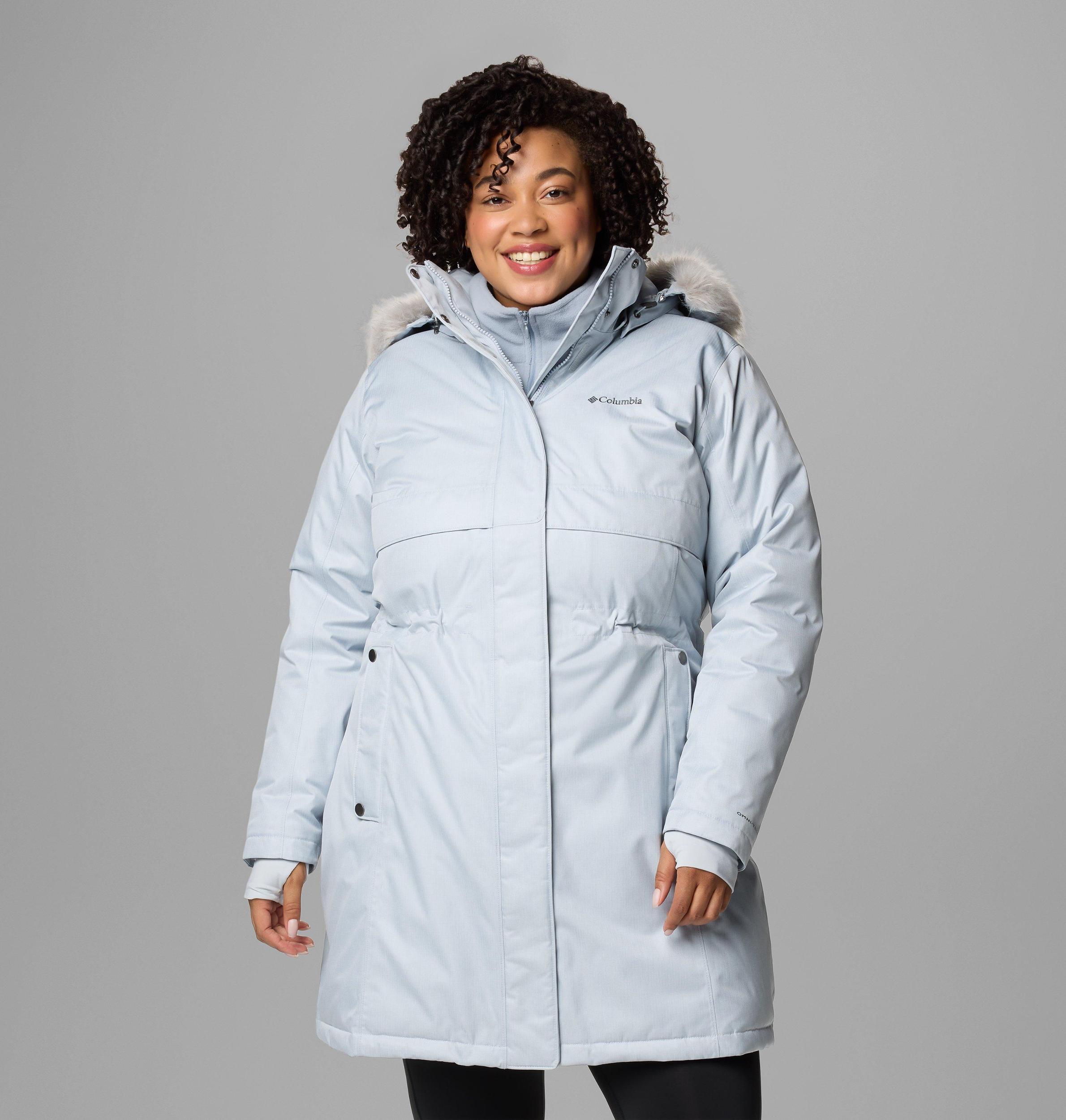 Columbia Womens Apres Arson II Winter Long Down Jacket - Plus Size- Product Image