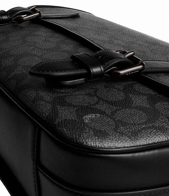 COACH Hitch Signature Coated Canvas Messenger Bag Product Image