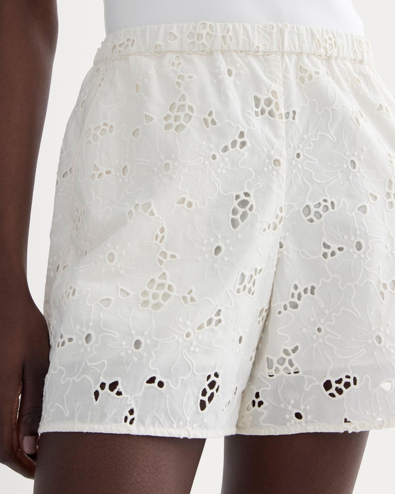 Womens Eyelet Pull-On Short by Everlane Product Image