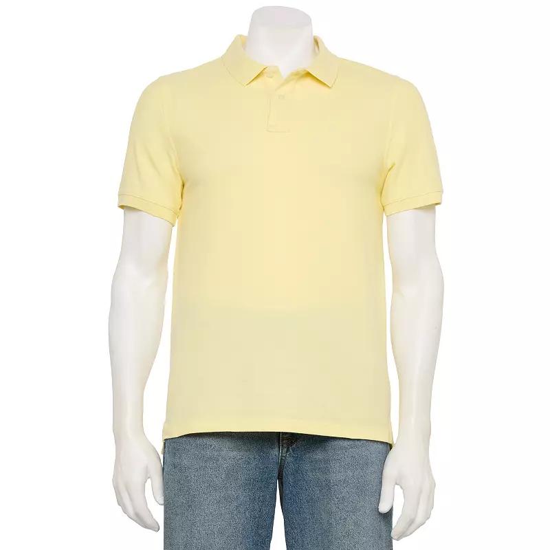 Men's Sonoma Goods For Life® Adaptive Easy Dressing Pique Polo,  Product Image