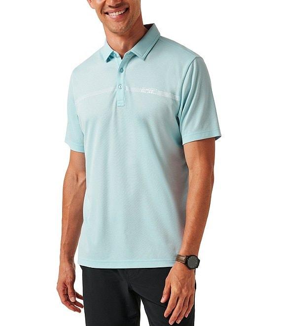 TravisMathew Lake Breeze Short Sleeve Polo Shirt Product Image