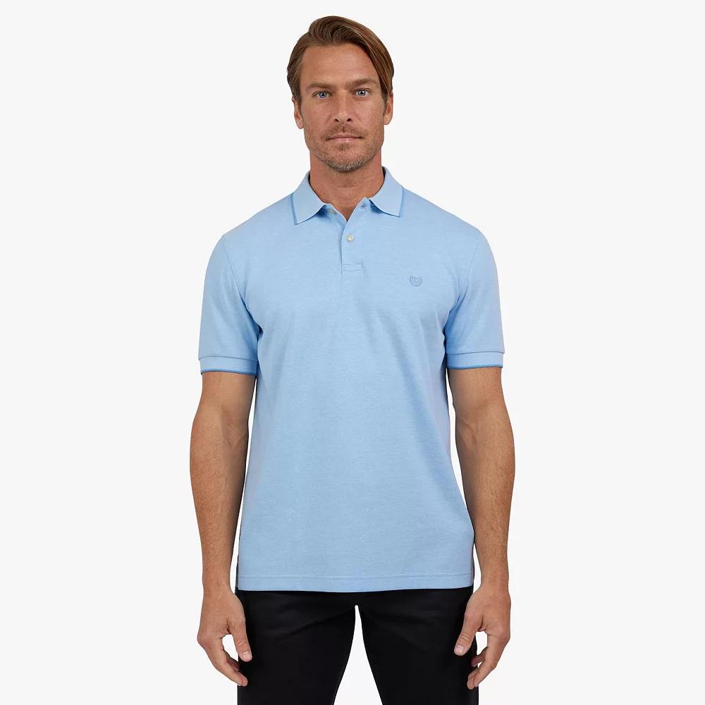 Men's Chaps Stretch Short Sleeve Polo, Size: XL, Blue Blue Product Image