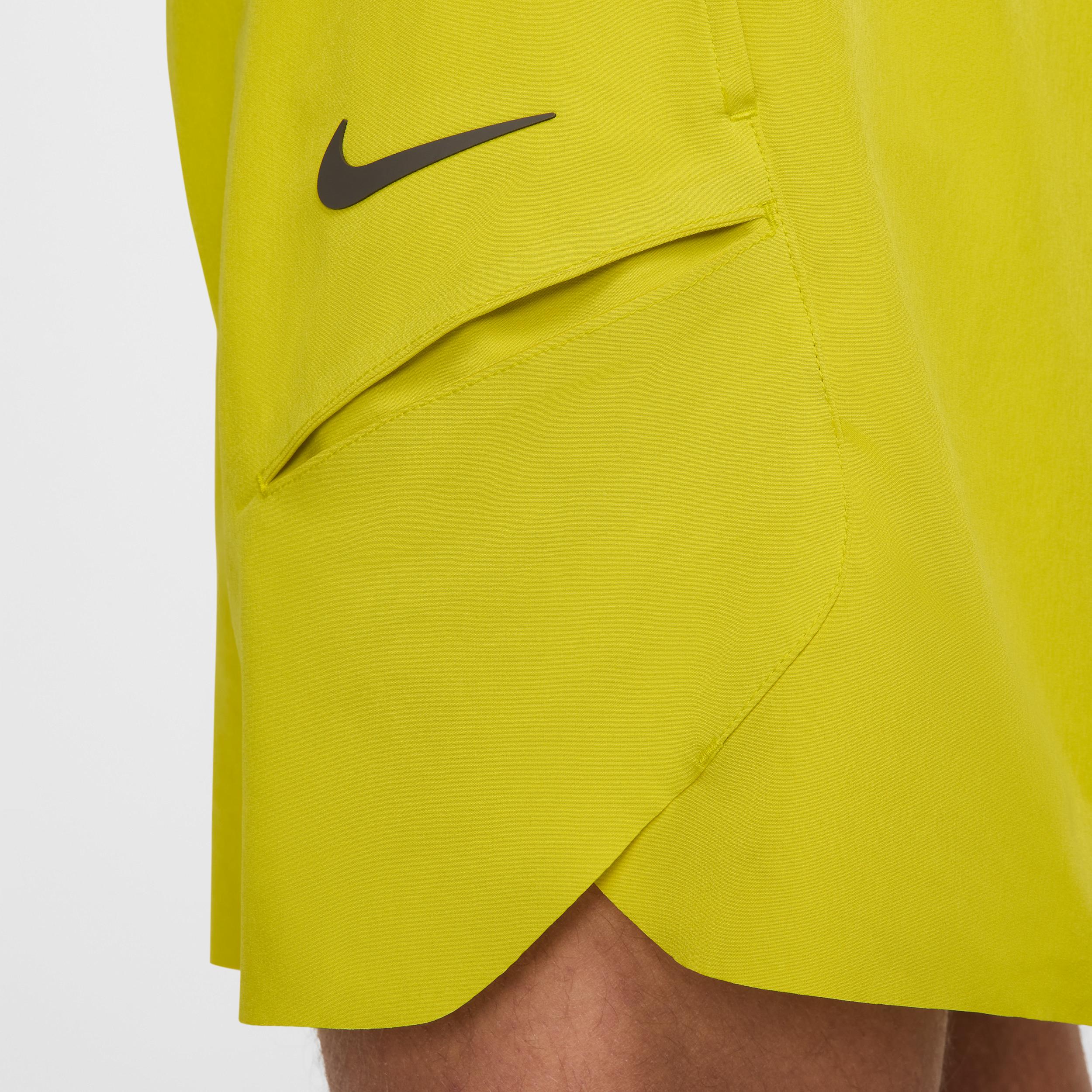Nike Mens Court Slam Dri-FIT Tennis Shorts | FZ6947-100 Product Image