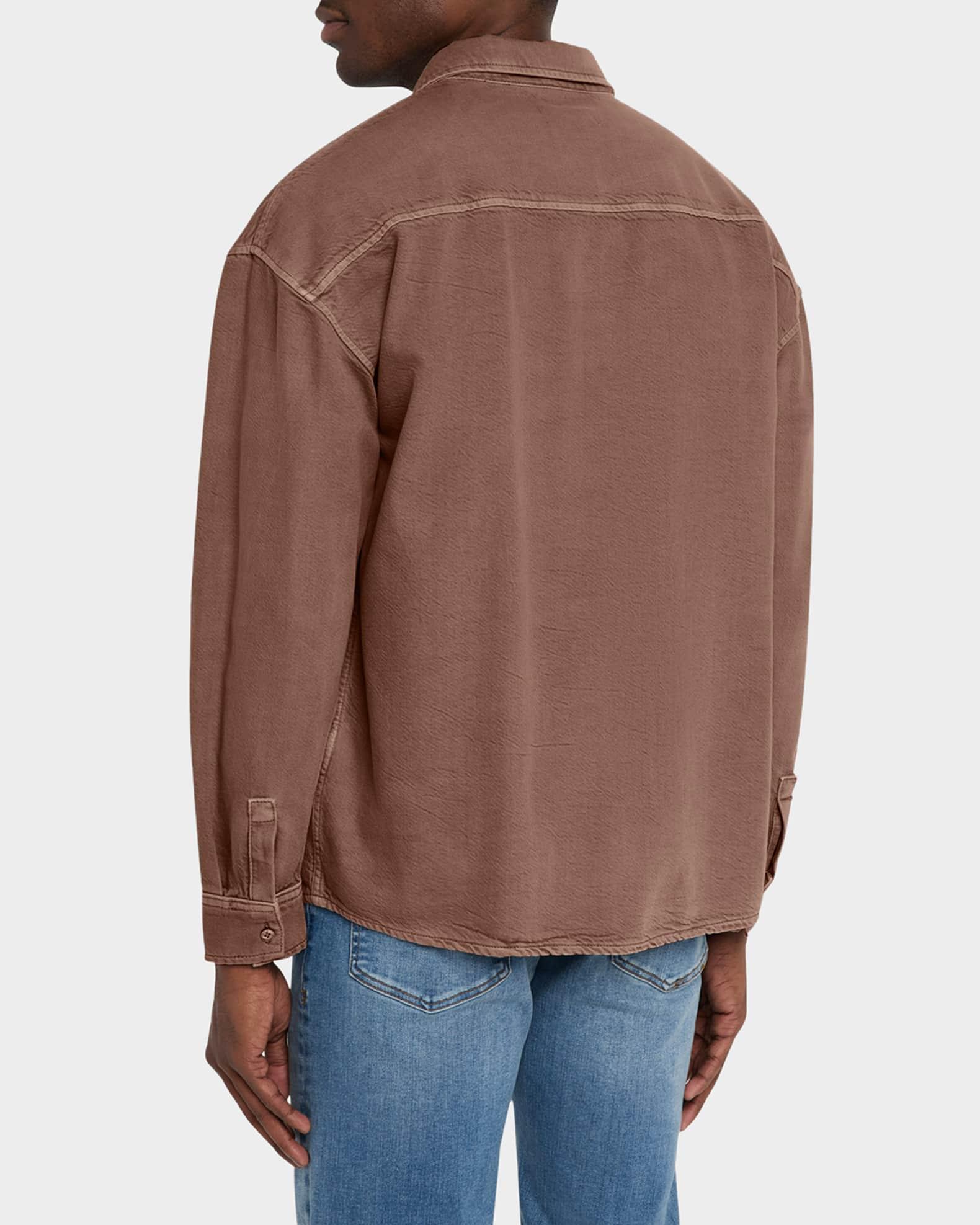 Men's Button Down Modern Shirt Product Image