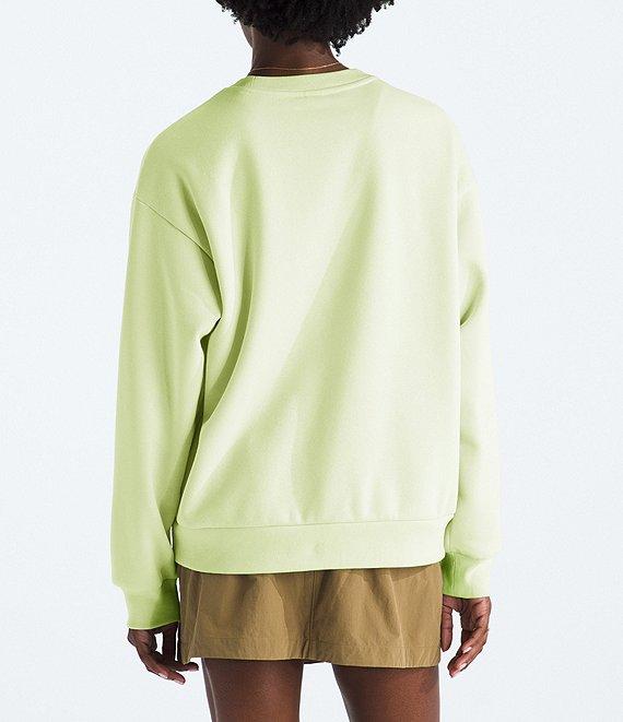 The North Face Evolution Embroidered Logo Crew Neck Long Sleeve Pullover Product Image