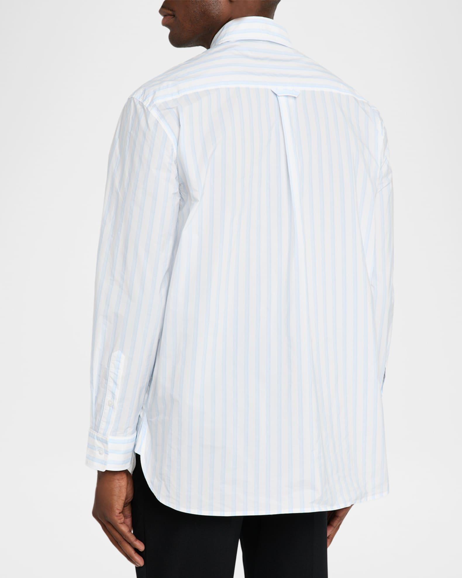 Men's Multi-Stripe Pocket Sport Shirt Product Image