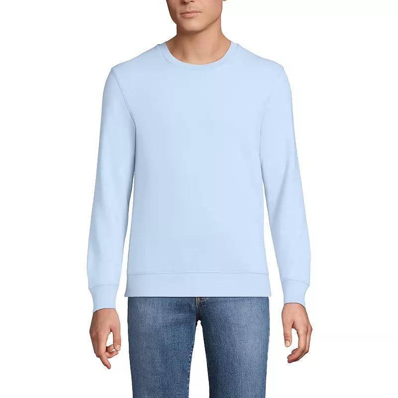 Big & Tall Lands' End Long Sleeve Serious Sweats Crewneck Sweatshirt, Men's,  Product Image