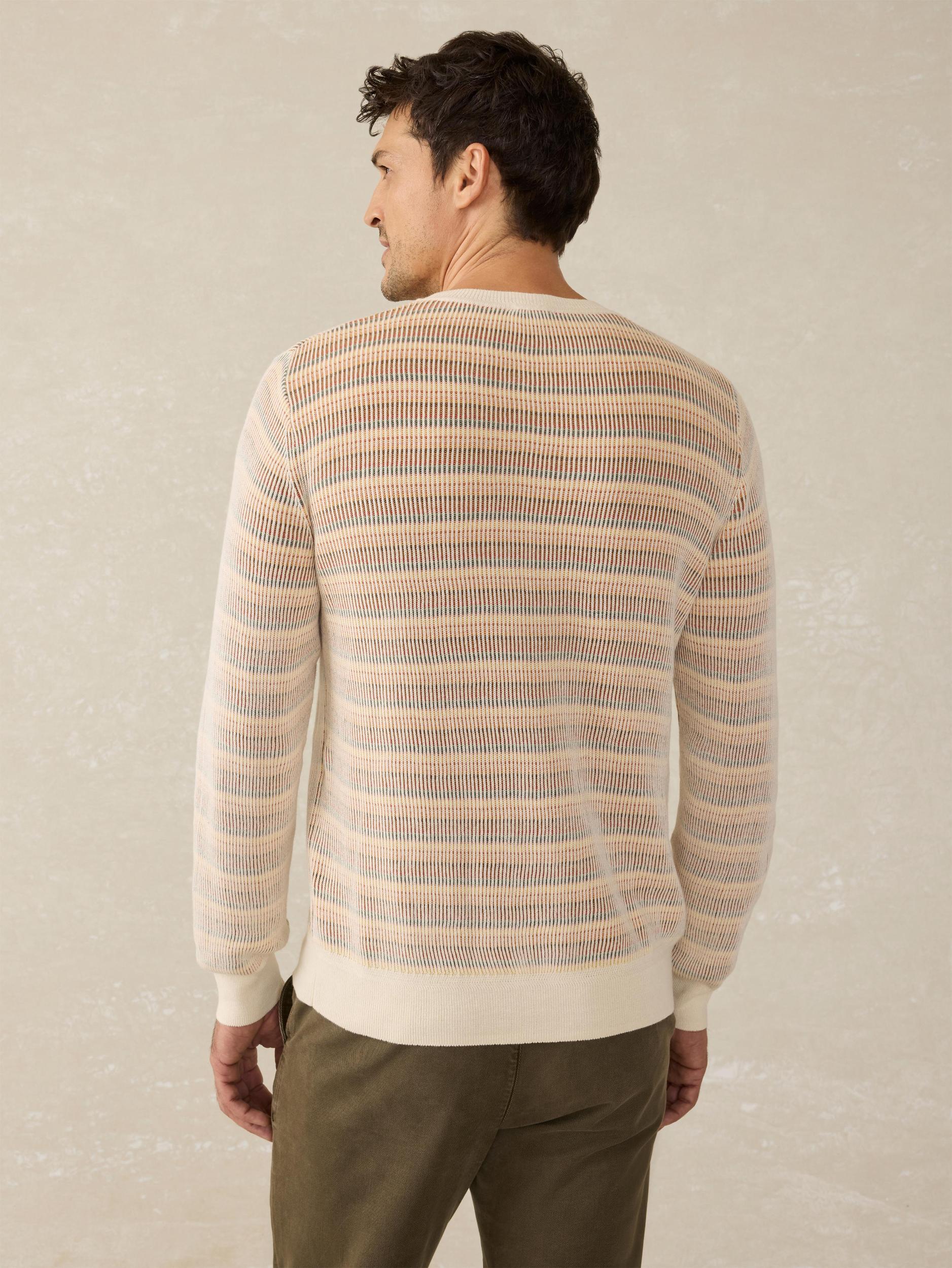 Sunwashed Crewneck Sweater - Desert Hills Male Product Image