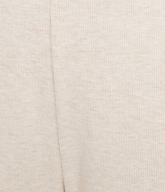 Every Knit Mid Rise Lounge Wide Leg Full Length Pants Product Image