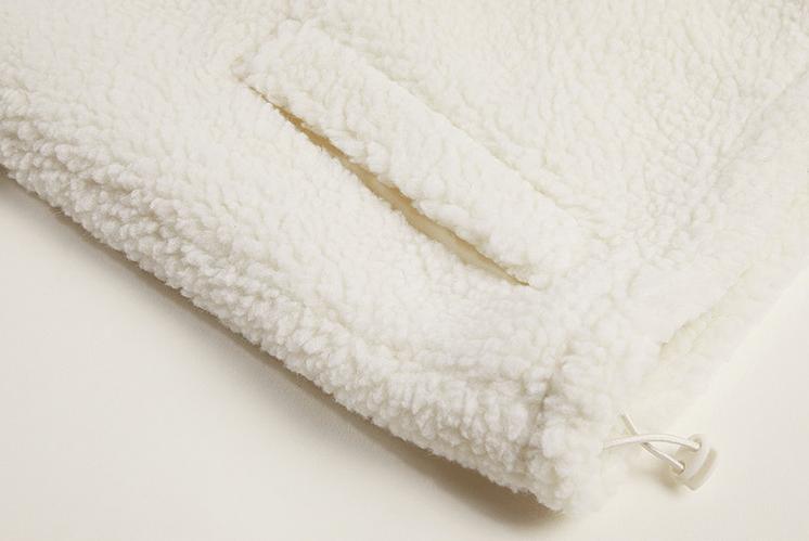 No. 3562 WOOLEN FLEECE ZIP-UP HOODED JK Product Image