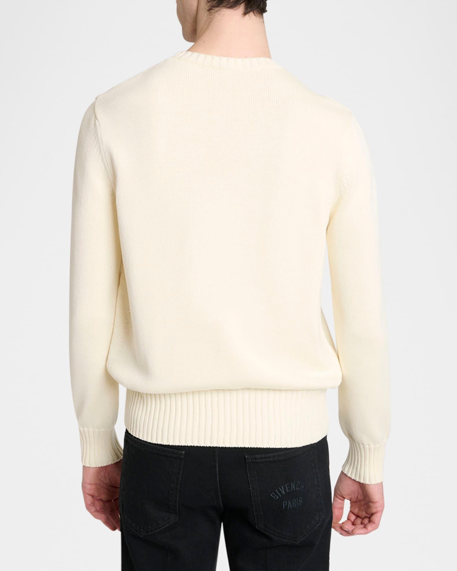 Men's Embroidered Crewneck Sweater Product Image