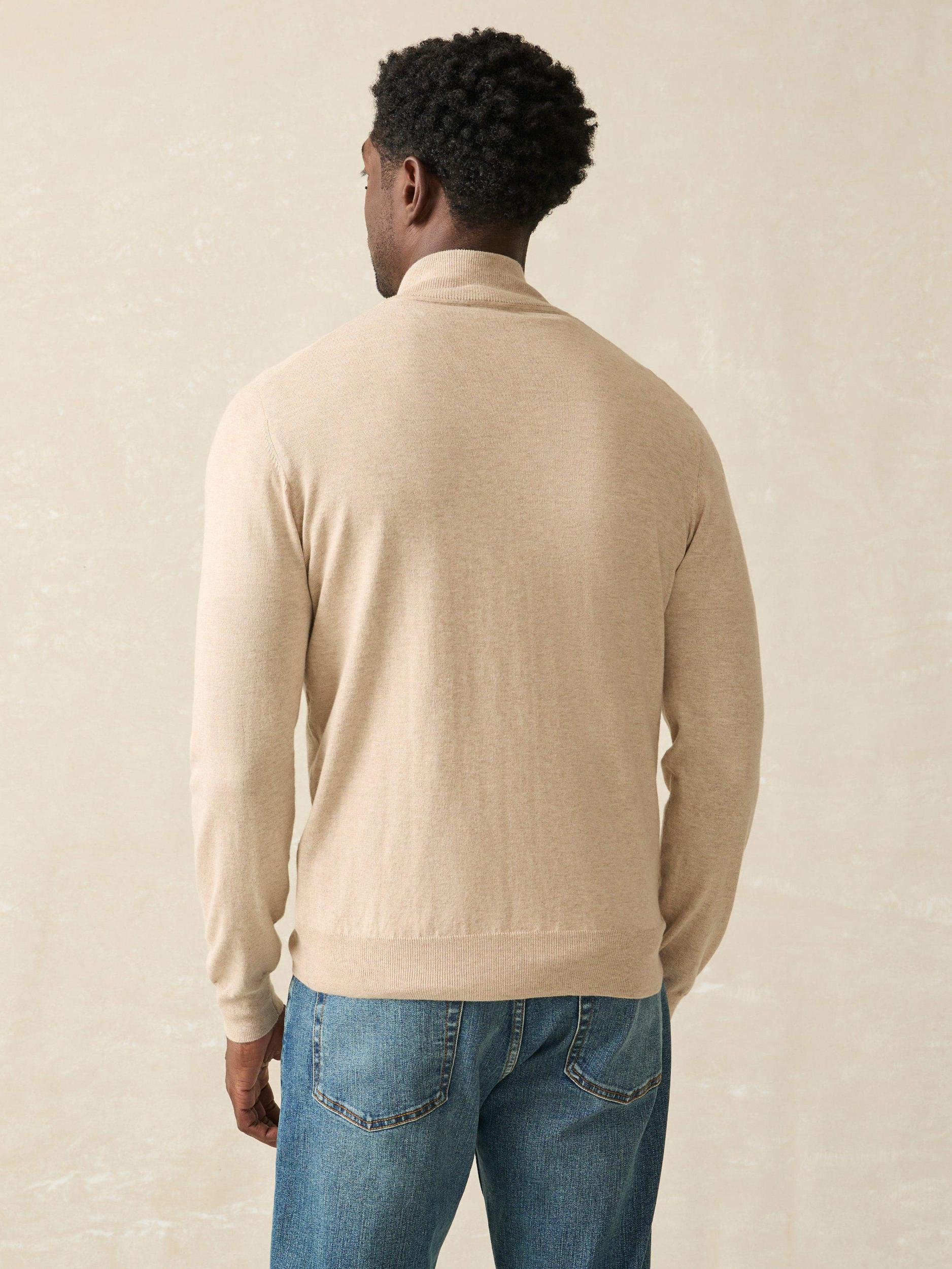 Movement™ Quarter Zip Sweater - Soft Dune Heather Male Product Image