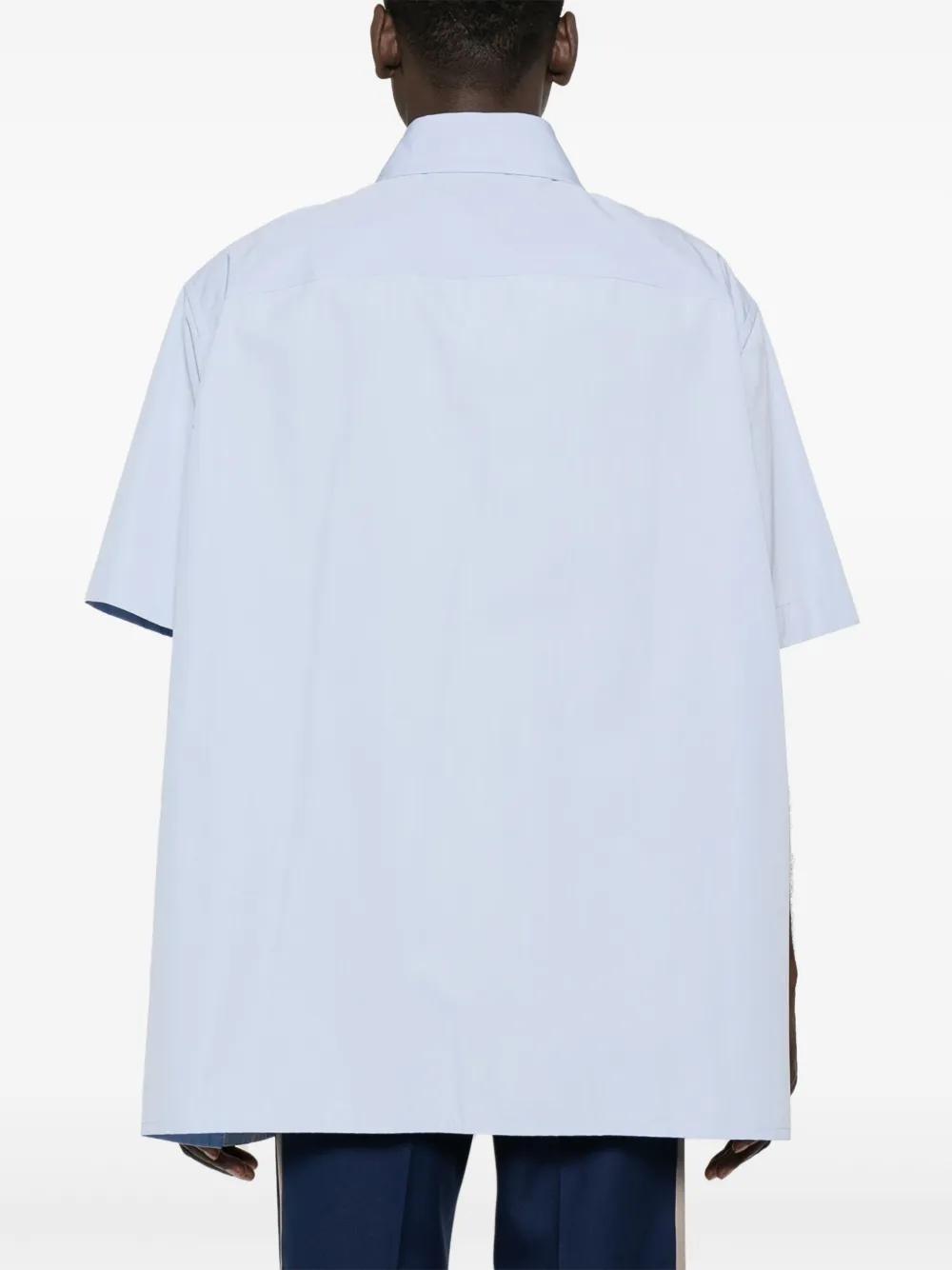 logo-embossed shirt Product Image