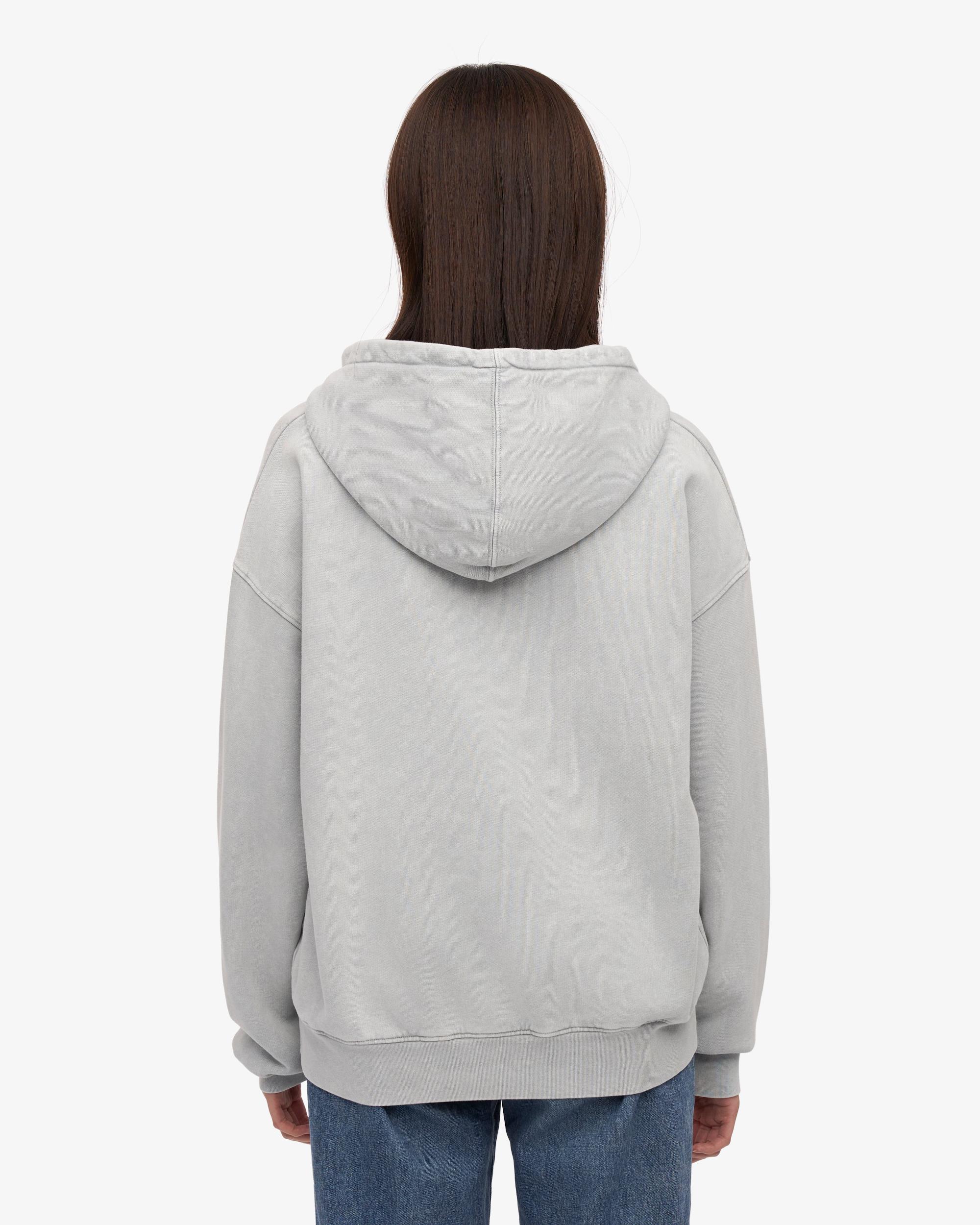 Organic Oversized Hood - Faded Grey Product Image