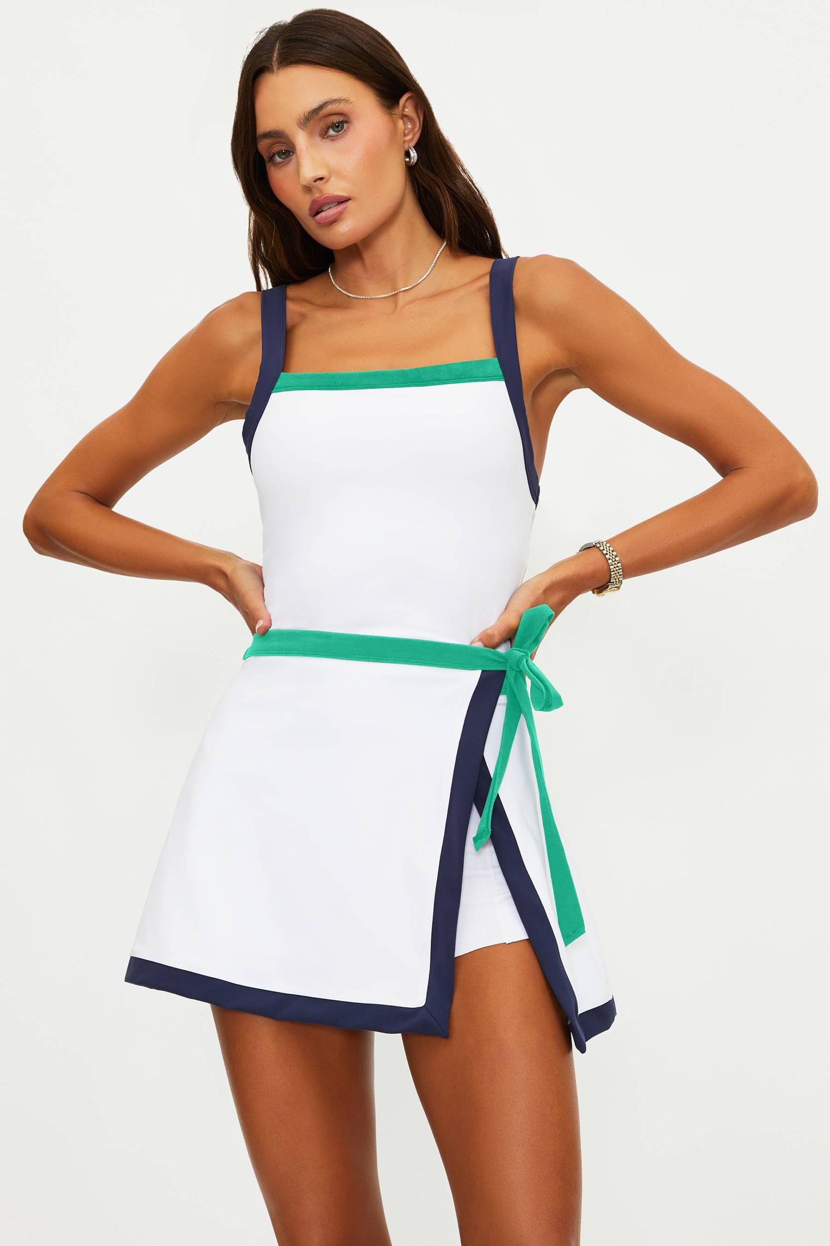 Prim Dress Twilight Tides Colorblock Matte Product Image