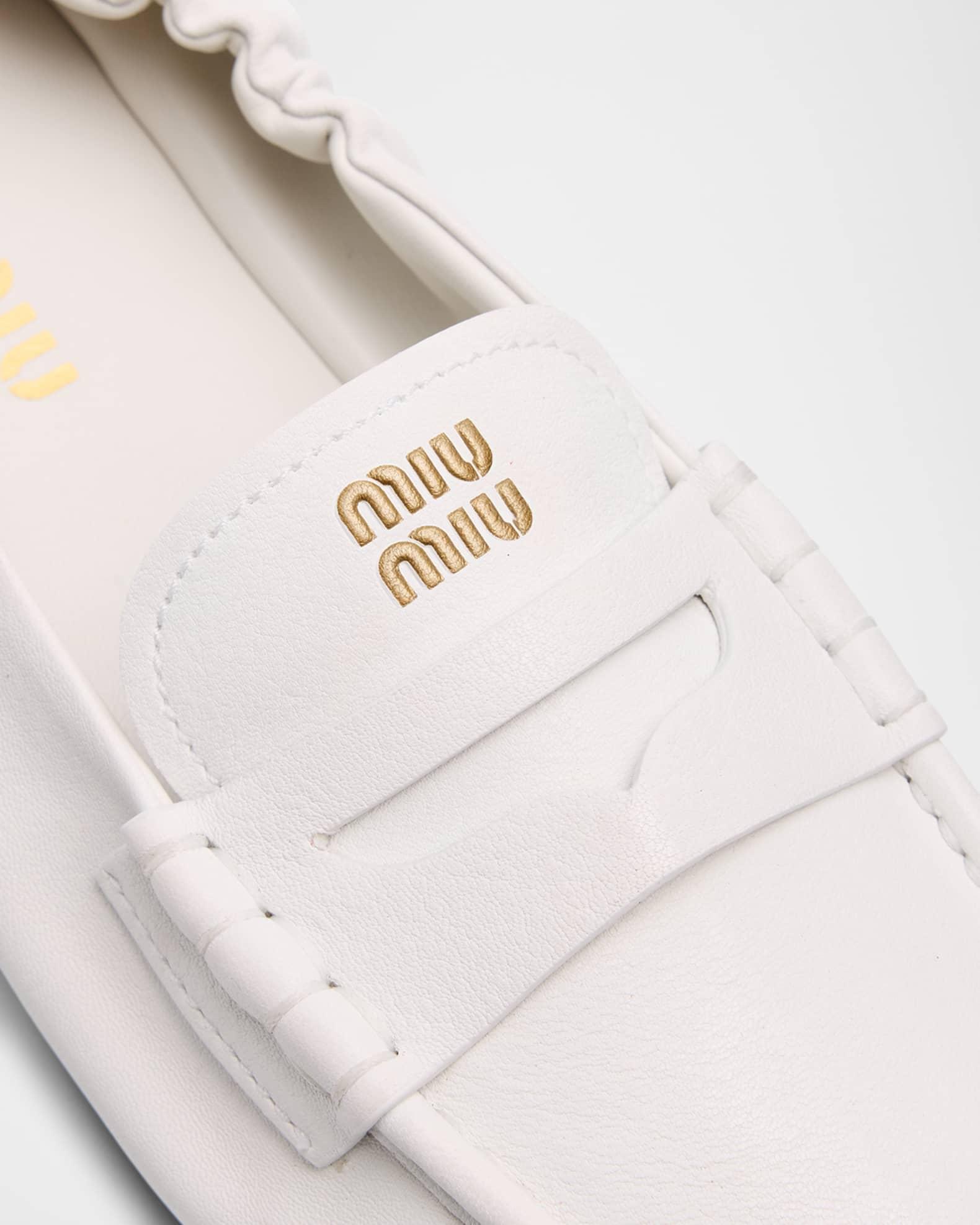 Aviator Leather Penny Loafers Product Image