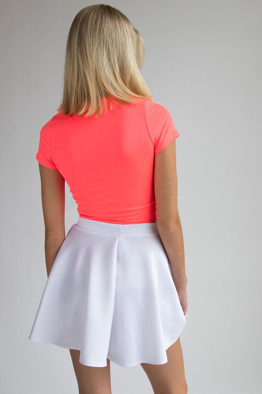 Neon Ribcage Crop T-Shirt Product Image