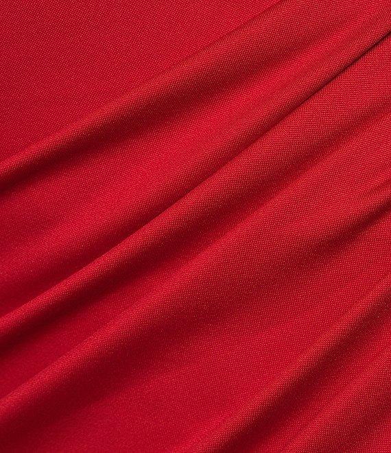 B. Darlin Sleeveless Spaghetti Strap Front Slit Back Opening Detail Dress Product Image