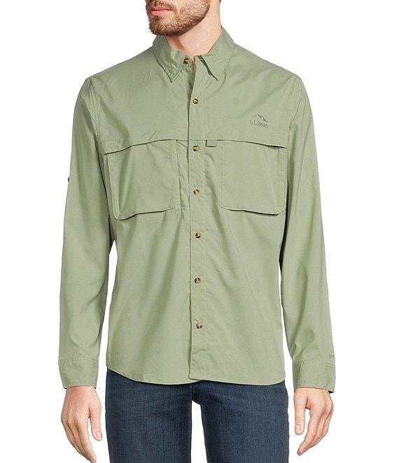 L.L.Bean Performance Stretch Tropicwear Long Sleeve Woven Shirt Product Image