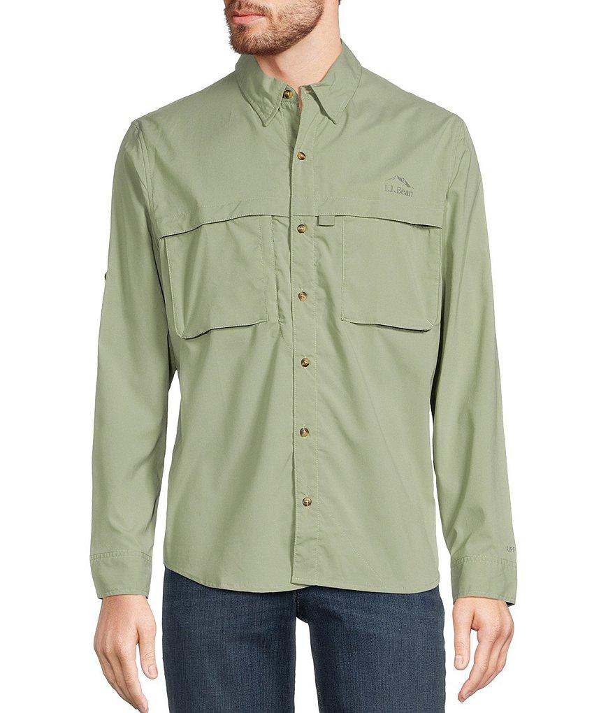 L.L.Bean Performance Stretch Tropicwear Long Sleeve Woven Shirt Product Image
