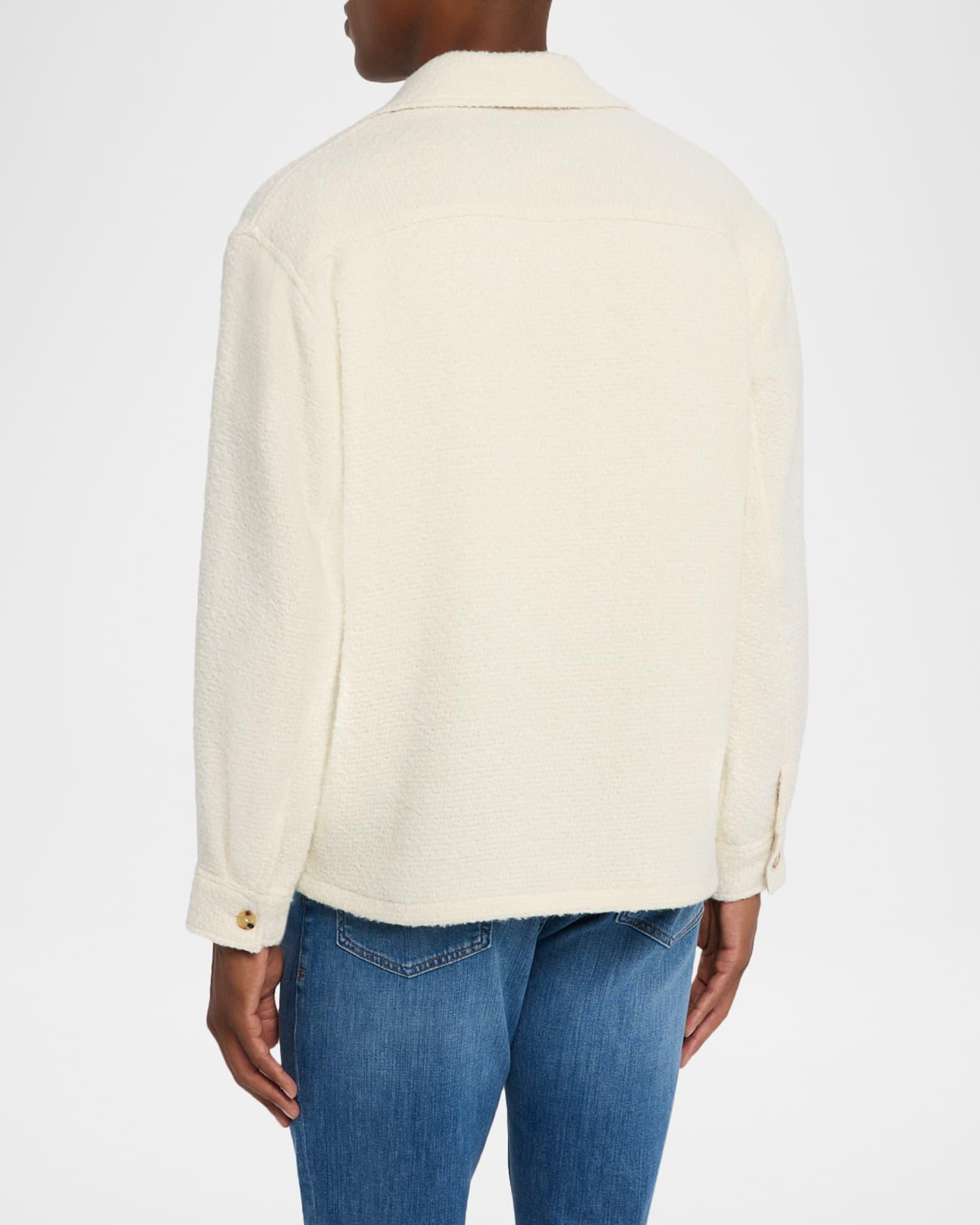 Men's Tweed Two-Pocket Overshirt Product Image
