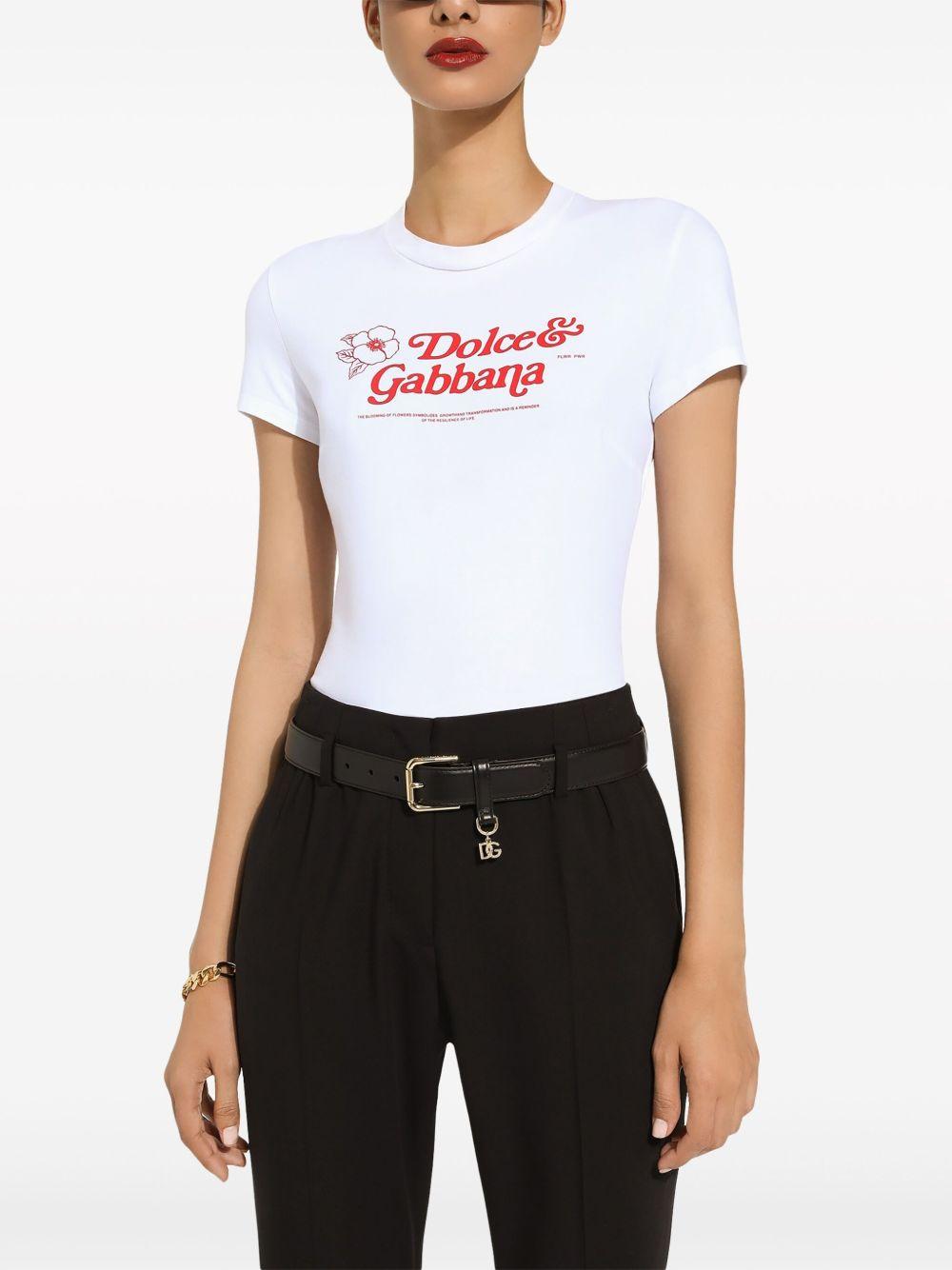 DG-charm leather belt Product Image