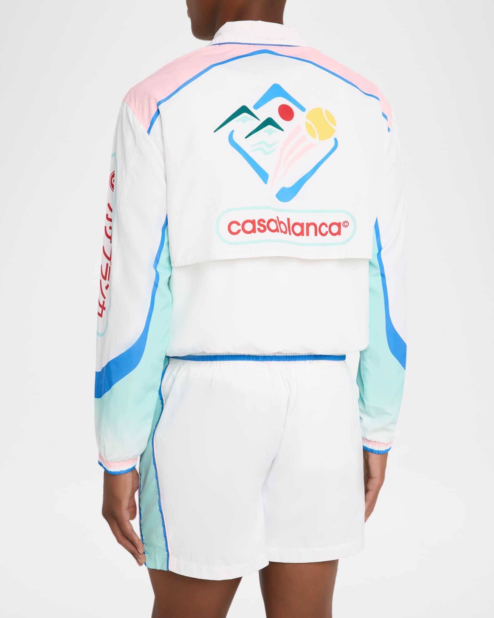 Men's Casa Sportif Color Block Wind-Resistant Jacket Product Image