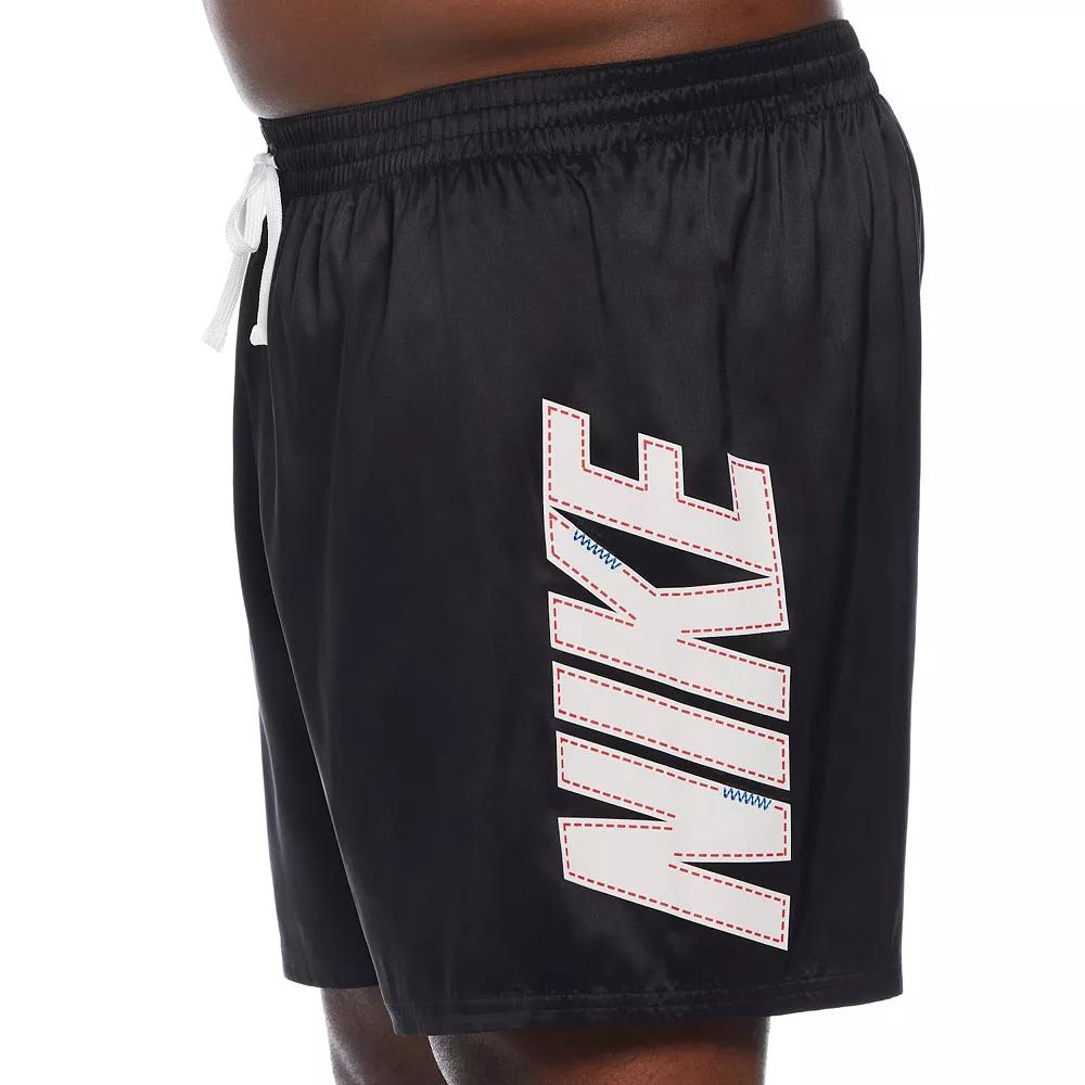 Big & Tall Nike 9-in. Big Block Swim Trunks, Mens Product Image