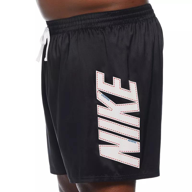 Big & Tall Nike 9-in. Big Block Swim Trunks, Mens Product Image