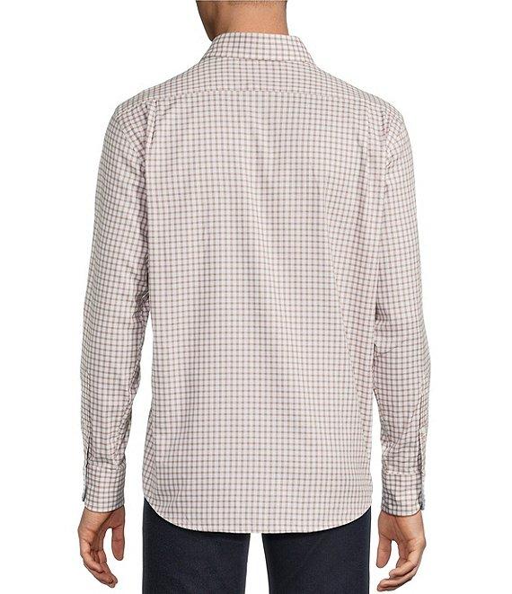 Cremieux Blue Label Washed Oxford Small Check Long Sleeve Woven Shirt Product Image