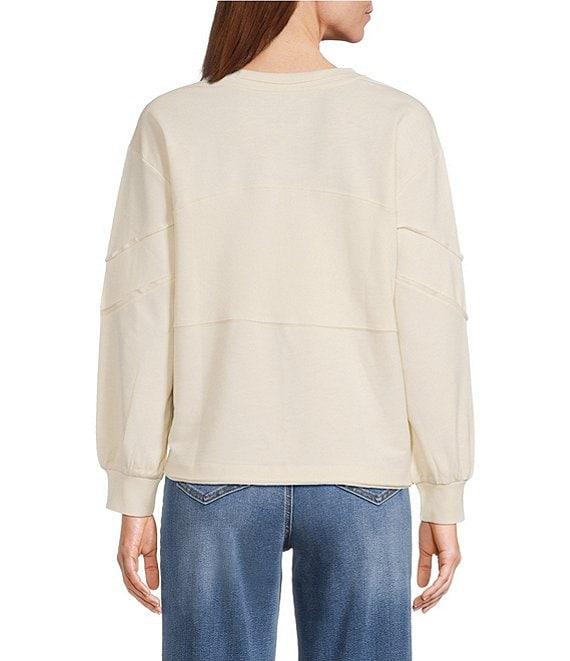 Westbound Ribbed Long Sleeve Crewneck Product Image